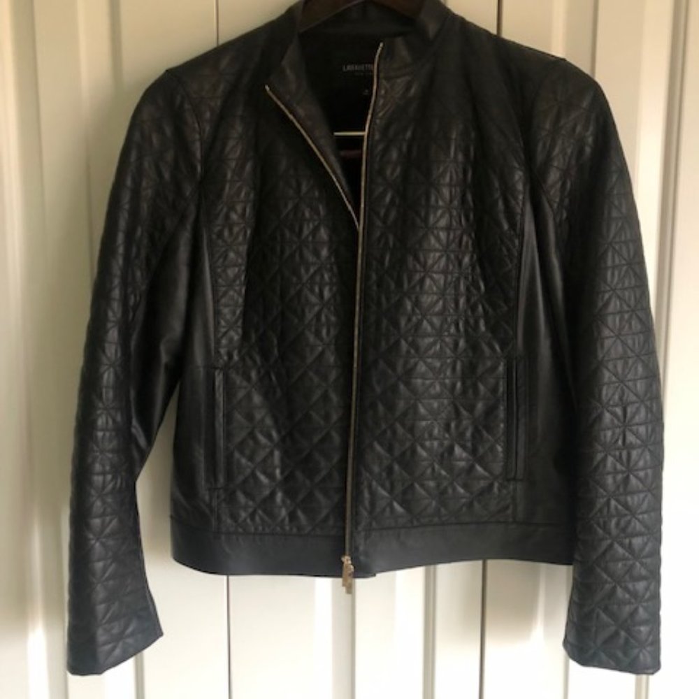 Lafayette 148 Woman's Leather Jacket